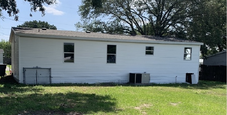 Mobile home certified for a FHA loan in Texas.
